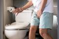 Man with pain from urinary tract infections